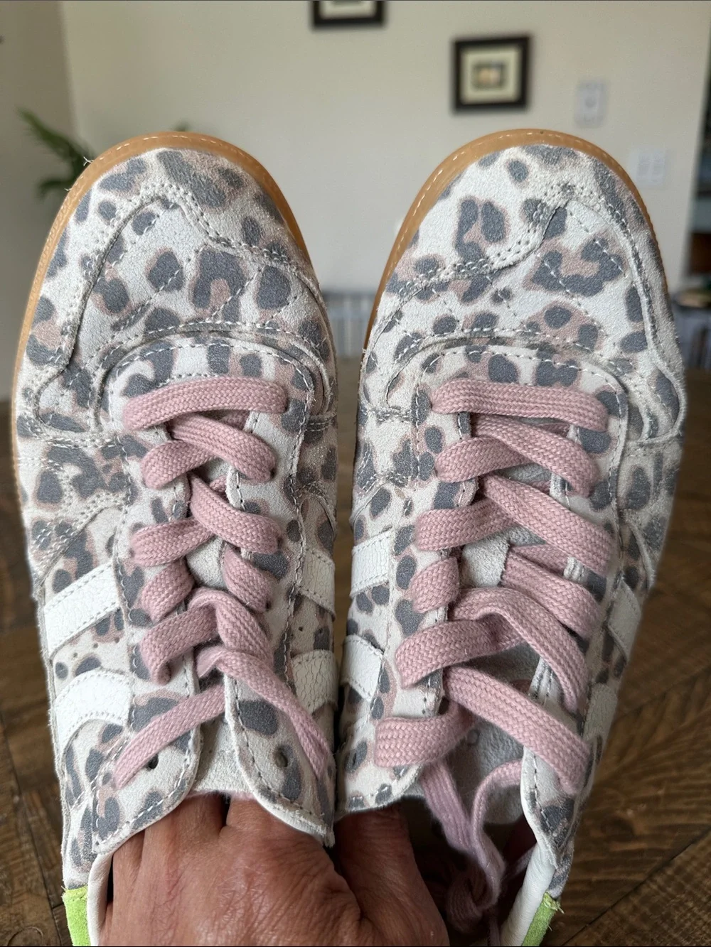 Coolway Goal Leopardo sneakers, sz 8